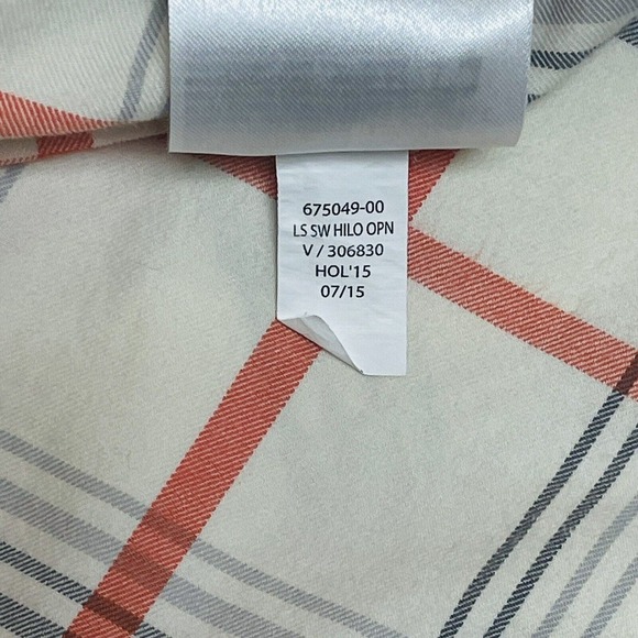 Banana Republic Women's Lg. Sleeve Button-up Shirt, Multicolor Plaid, Size Small - Picture 6 of 10